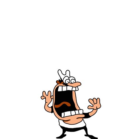 Peppino - Screaming 1 - Emote by GrimCrow205 on DeviantArt