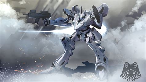 Armored Core Wallpaper White Glint