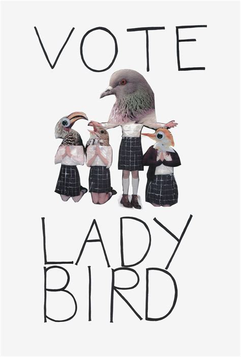 'Lady Bird For President' Printable Posters – A24 Shop | Bird poster ...