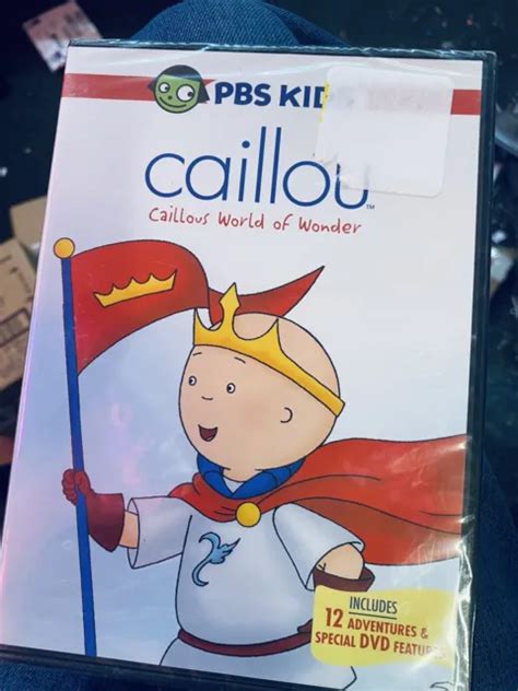 CAILLOU PBS KIDS Caillou's World of Wonder DVD 2006 Movie NEW SEALED £5 ...