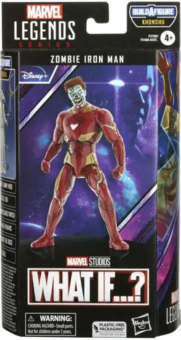 Marvel What If Marvel Legends Khonshu Series Zombie Iron Man 6 Action ...