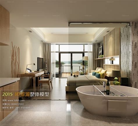 Suites Hotel 3d model free download 01 3d Architecture, Architecture Visualization ...