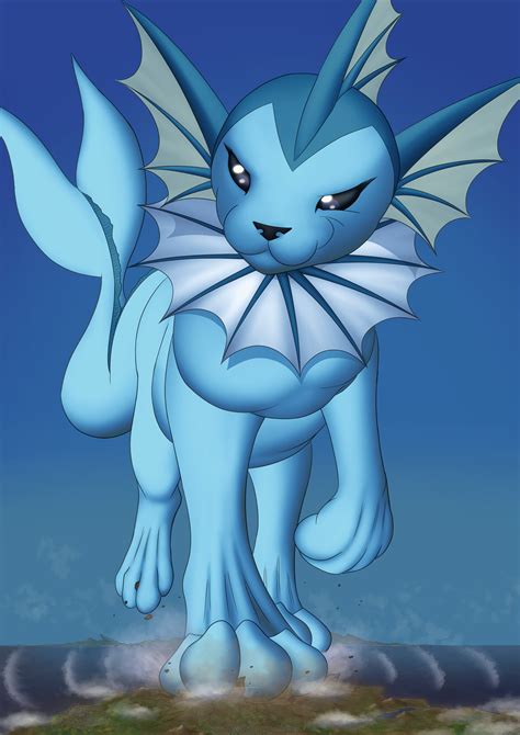 Megaevolution - Vaporeon by stampy -- Fur Affinity [dot] net