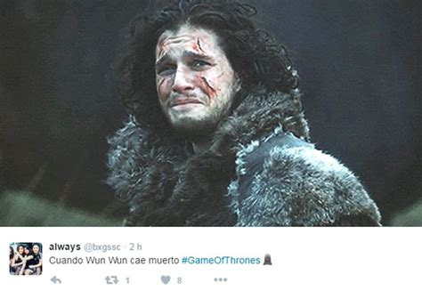 Game of Thrones 6x09: memes por la muerte del gigante Wun Wun en la ...