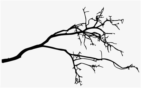 Png File Size - Tree Branch Silhouette PNG Image | Transparent PNG Free ...