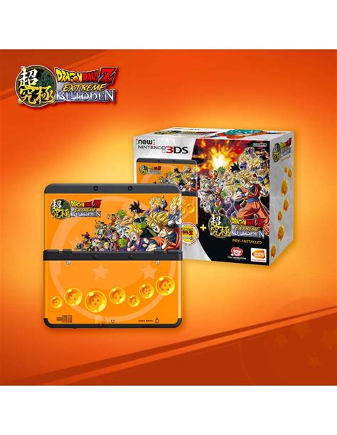 Consola NEW 3DS edición limitada Dragon Ball Extreme Butoden.