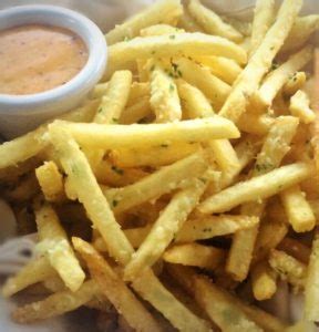 Pommes Frites with Cajun Remoulade Café Orleans Disneyland - A Cup of Charming