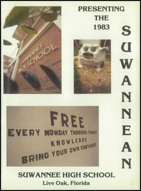 Explore 1983 Suwannee High School Yearbook, Live Oak FL - Classmates