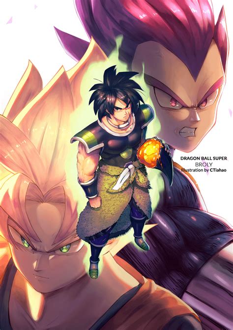 [OC] I made a fanart for Dragon Ball Super Broly the movie :D! : r/dbz