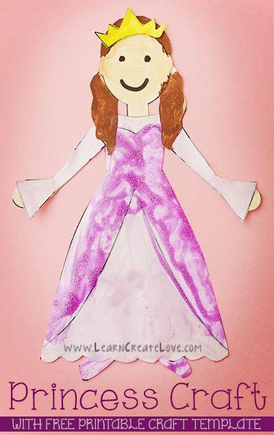 Printable Princess Craft