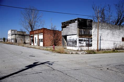 Picher, Oklahoma (via flickr) / north america / united states / oklahoma / ghost town / picher ...