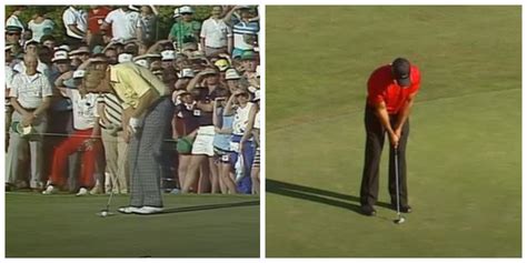 Jack Nicklaus vs Tiger Woods Their Greatest Clutch Putts