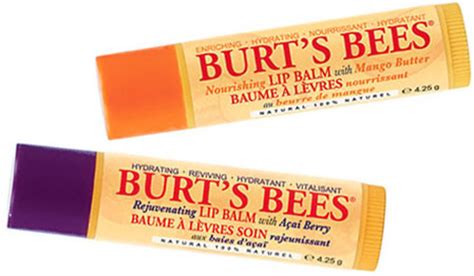 Da Balm: Burt's Bees Nourishing and Rejuvenating Lip Balms - Beautygeeks