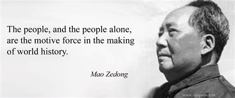 "the people, and the people alone..." -Mao Zedong [2000x838] | Great ...