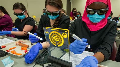 SIU dental hygiene students receive special laser training