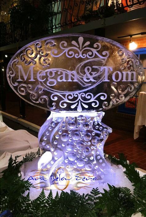 Ice Sculptures For Wedding Receptions - LOVELAND SCULPTURE WALL