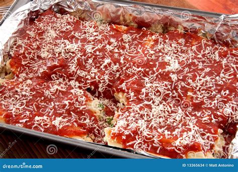 Manicotti baking stock photo. Image of fresh, healthy - 13365634