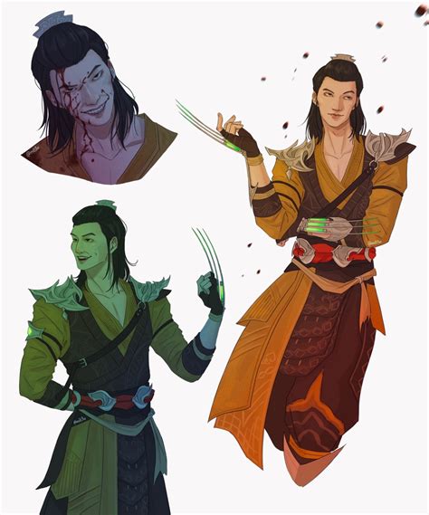 ᜌᜅ᜔ on Tumblr: they made shang tsung so cunty godbles