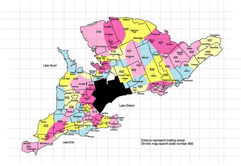 TREB maps of Toronto Mississauga and GTA