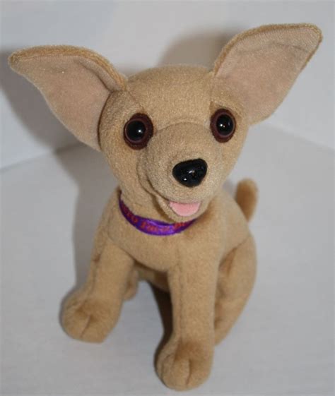 Taco Bell Advertising Plush Chihuahua Dog Happy New Year Amigos Stuffed 6" toy #TacoBell | Give ...