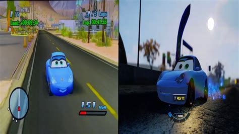 Cars The Video Game Sally Vs Cars 3 Driven To Win Sally - YouTube