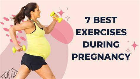 7 Best exercises during pregnancy - Pregamate