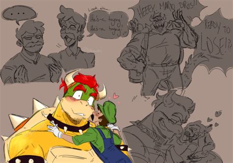 Bowser And Luigi