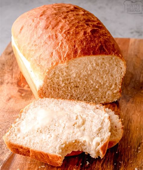 EASY WHITE BREAD RECIPE - Butter with a Side of Bread in 2021 | Easy white bread recipe, White ...