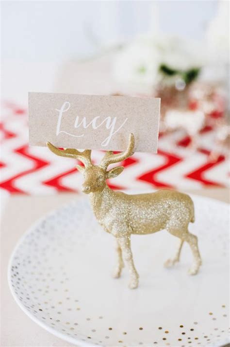 17 Ideas for Your Christmas Place Cards | anderson + grant