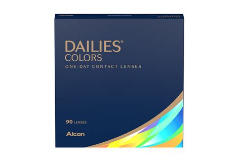 Dailies Colors 90-Pack Contact Lenses By Alcon 8.6/13.8/Hazel/-0.75 ...