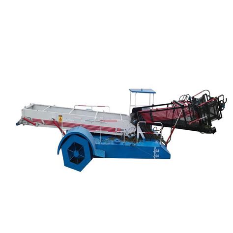 Aquatic Combine Harvester Boat for River Lake Grass Clearance - China ...