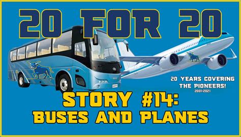 20 for 20: Buses and and Planes - Alfred State College Athletics