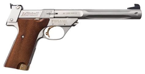 *Mitchell High Standard Model Trophy II semi-automatic target pistol, .22