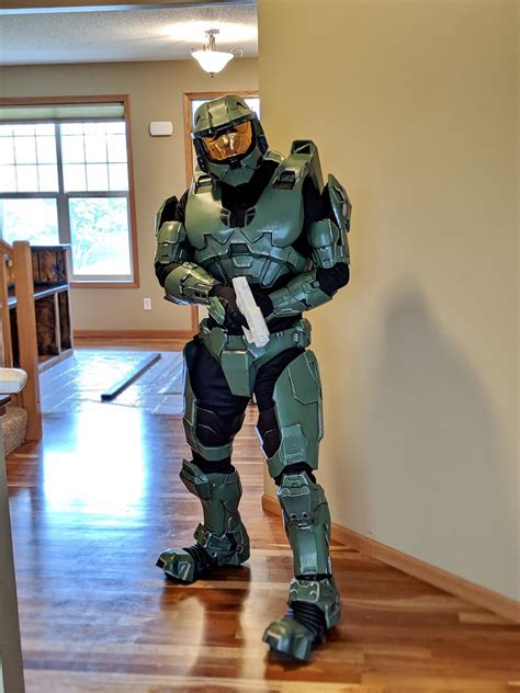 [Self] 3D printed Halo 3 Master Chief : r/cosplay
