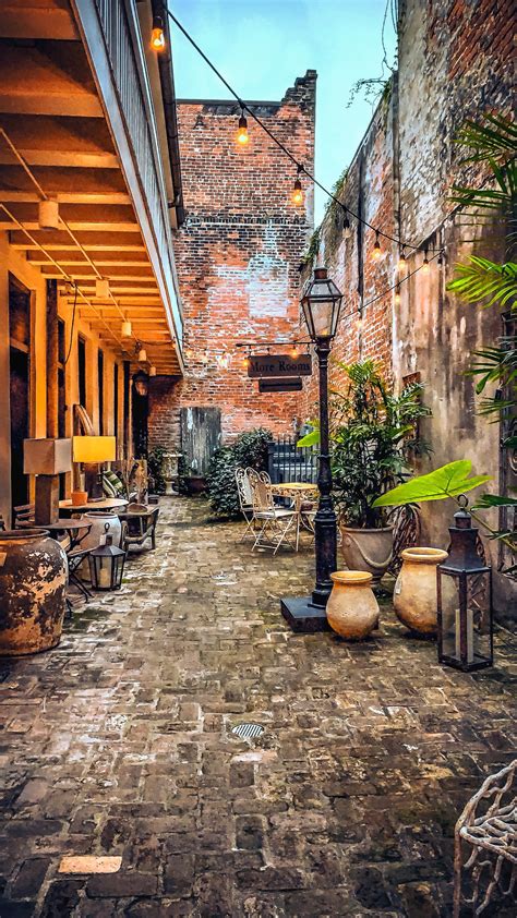 New Orleans Courtyard - Etsy