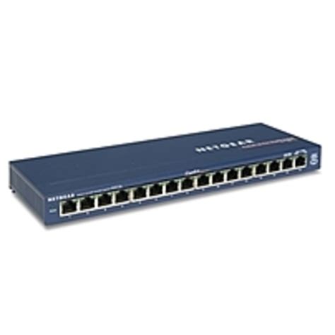 NetGear GS116 ProSafe 16-Port 10/100/1000 Mbps Gigabit Desktop Switch ...