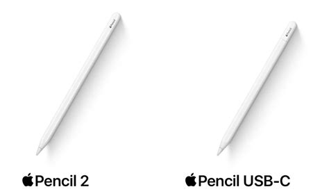 Apple Pencil 2 vs Apple Pencil USB-C - Difference between Apple Pencil ...