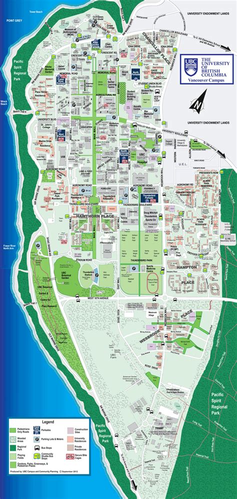 Wayfinding at UBC Vancouver | University of british columbia, Vancouver, College tour