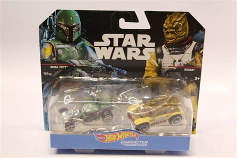 Hot Wheels 2014 Character Cars Star Wars Boba Fett & Bossk 2-Pack NIB 887961227604 | eBay in ...