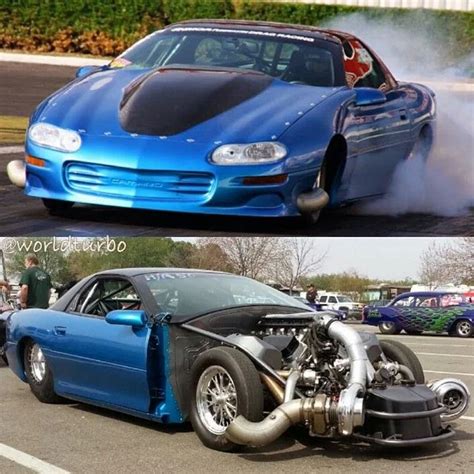 Drag Racing - Twin Turbo Camaro | Drag racing, Turbo car, Twin turbo