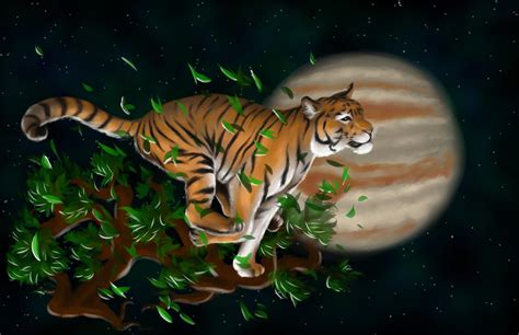 Chinese Zodiac: Element of Wood (Tiger) by verulence on DeviantArt