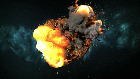 Earth Exploding Stock Footage Video | Shutterstock