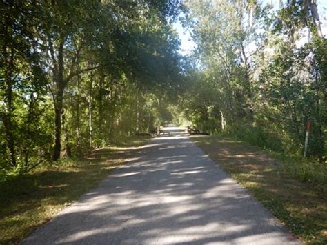 Van Fleet Trail, Top 10 FL Biking. E-Z Trail Map, 65+ Photos. BikeFlorida.net