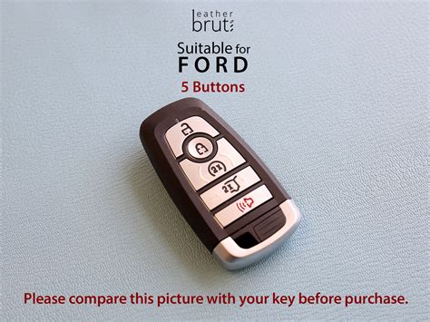 Ford Series Key Fob Custom Made Premium Leather Keyless Remote | Etsy