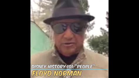 “FLOYD NORMAN on WALT DISNEY” - YouTube