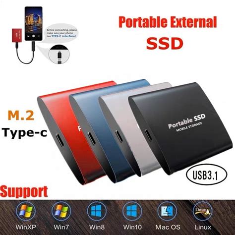 Portable 12TB External Hard Drive SSD – USB 3.1 Compatible with PC Mac – Reliable Store