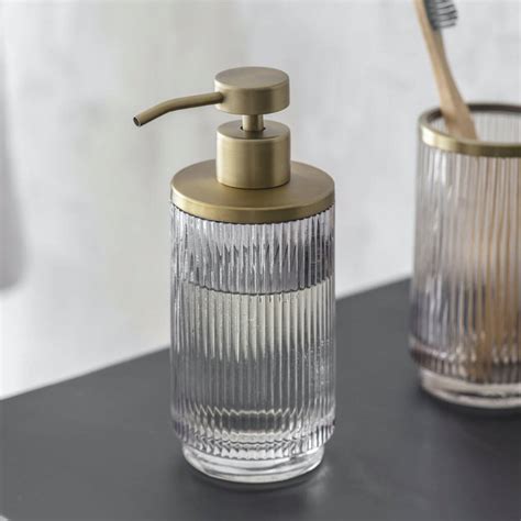 Glass Soap Dispenser By all things Brighton beautiful ...