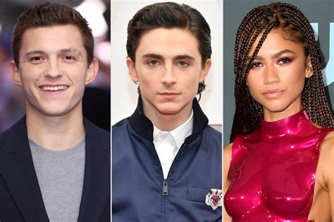 Zendaya, Tom Holland Agree Timothée Chalamet Would Be 'Good' Spider-Man ...