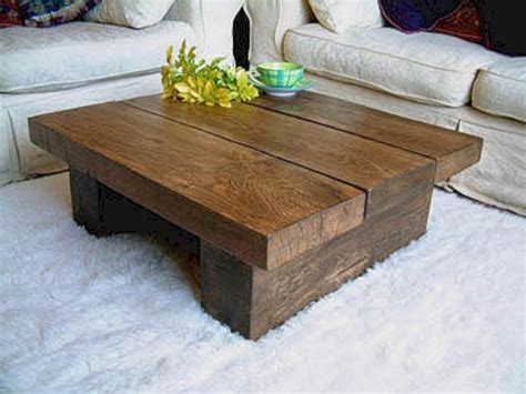 33 Best Chunky Farmhouse Coffee Table - Matchness.com | Dark wood coffee table, Wooden coffee ...