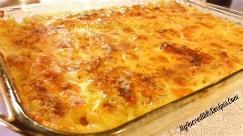 Cheesy Macaroni & Beef Casserole! - My Incredible Recipes